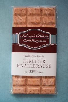 Weisse Schokolade - Himbeer Knallbrause